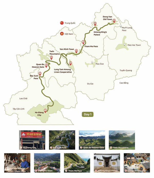 Tour map 1